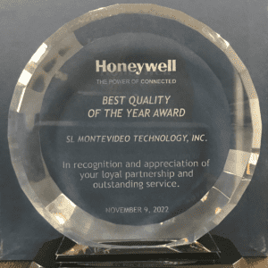 Honeywell Best Quality award