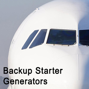 Backup starter generators