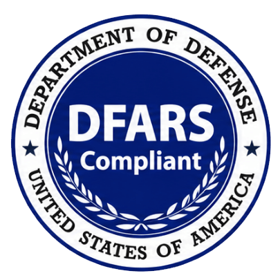 DOD DFARS Compliant Logo